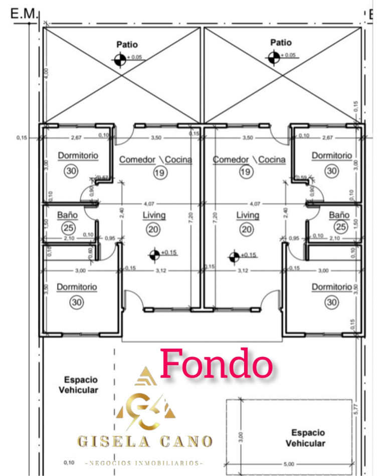 4 U.F. TIPO CHALET A LA VENTA