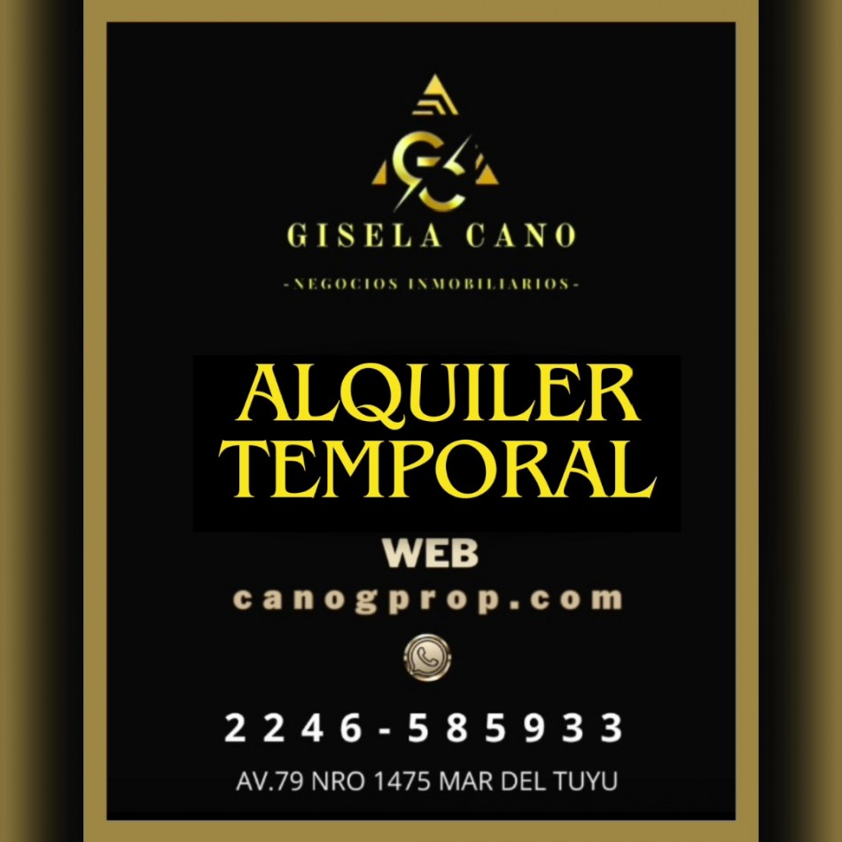 ALQUILER TEMPORAL 