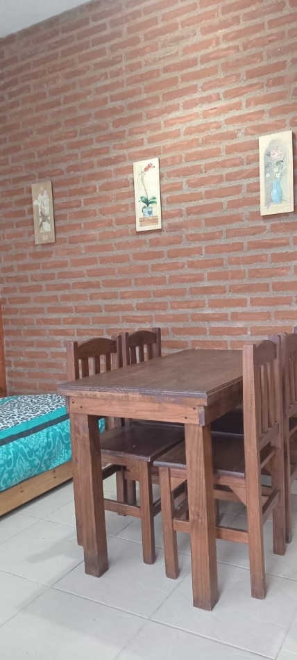 SE ALQUILA DPTO 2 AMBIENTES PARA 6 PERSONAS FRENTE AL MAR