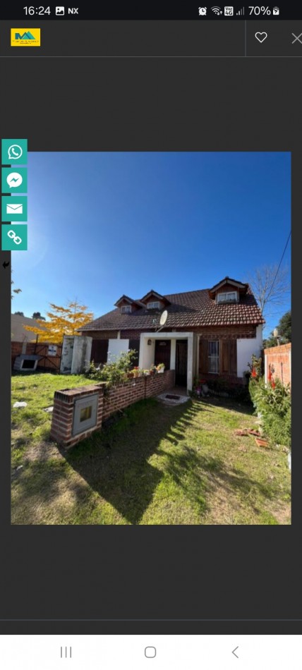 SE VENDE DUPLEX  En Mar del Tuyu sobre calle 6