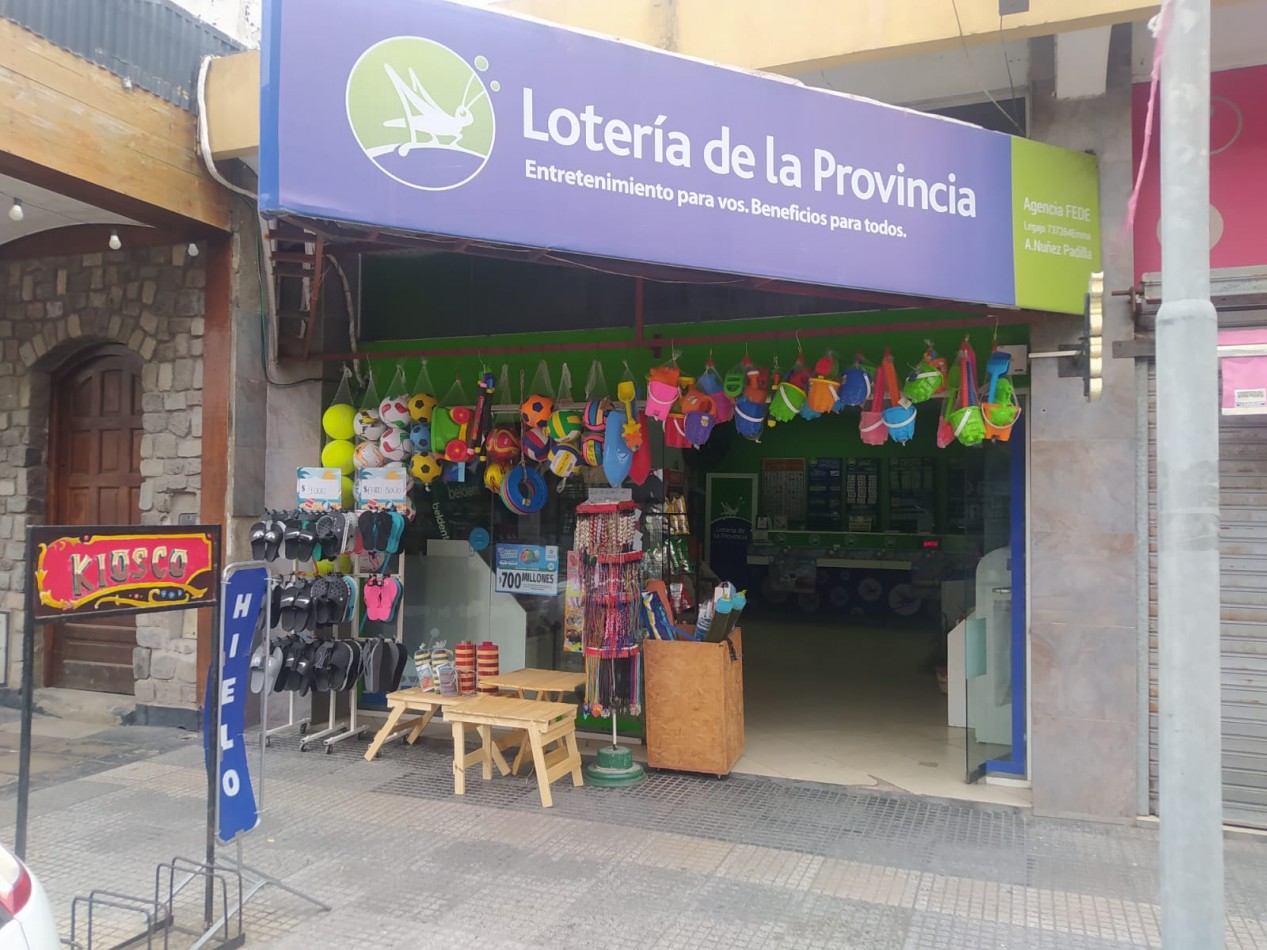 VENTA FONDO DE COMERCIO DE  KIOSCO Y AGENCIA DE QUINIELA