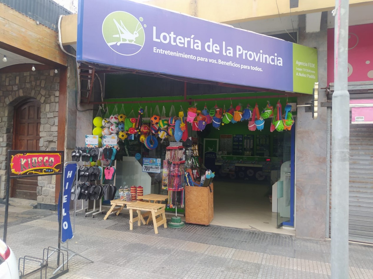 VENTA FONDO DE COMERCIO DE  KIOSCO Y AGENCIA DE QUINIELA